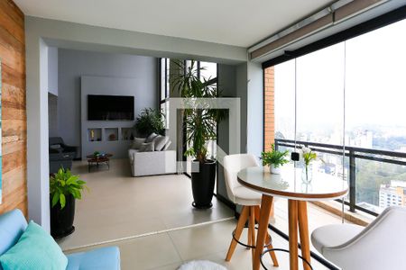 Sala de apartamento para alugar com 3 quartos, 184m² em Vila Andrade, São Paulo