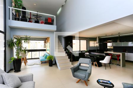 Sala de apartamento para alugar com 3 quartos, 184m² em Vila Andrade, São Paulo