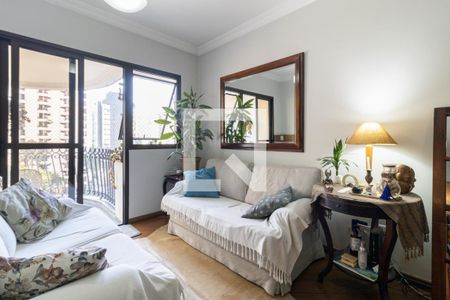 Sala de apartamento à venda com 3 quartos, 100m² em Moema, São Paulo