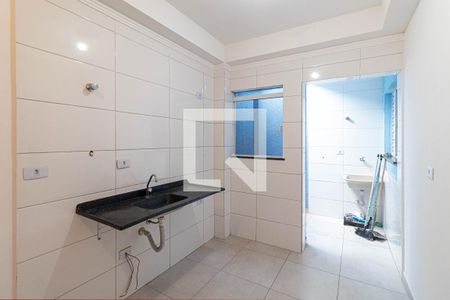 Sala e Cozinha de apartamento para alugar com 2 quartos, 52m² em Parque Paineiras, São Paulo