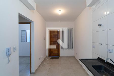 Sala e Cozinha de apartamento para alugar com 2 quartos, 52m² em Parque Paineiras, São Paulo