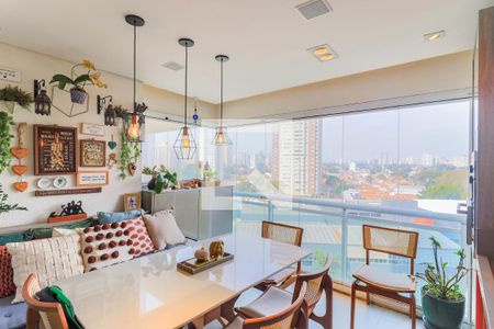 Varanda Gourmet de apartamento à venda com 1 quarto, 66m² em Brooklin, São Paulo