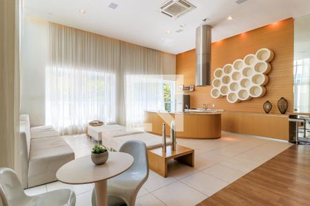 Área comum - Salão de festas de apartamento à venda com 1 quarto, 66m² em Brooklin, São Paulo