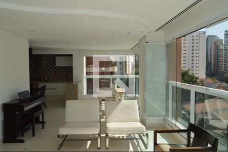 Varanda da Sala de apartamento à venda com 4 quartos, 268m² em Jardim Vila Mariana, São Paulo