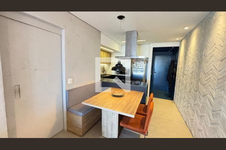 Sala de Jantar de apartamento à venda com 2 quartos, 70m² em Vila Curuçá, Santo André