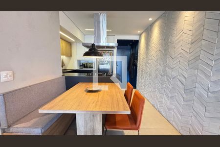 Sala de Jantar de apartamento à venda com 2 quartos, 70m² em Vila Curuçá, Santo André