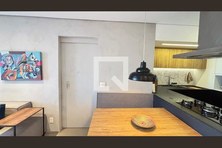Sala de Jantar de apartamento à venda com 2 quartos, 70m² em Vila Curuçá, Santo André