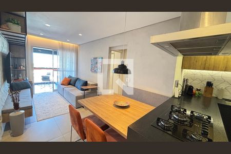 Sala de Jantar de apartamento à venda com 2 quartos, 70m² em Vila Curuçá, Santo André