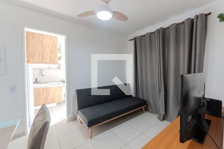 Sala de apartamento para alugar com 1 quarto, 32m² em Bela Vista, São Paulo