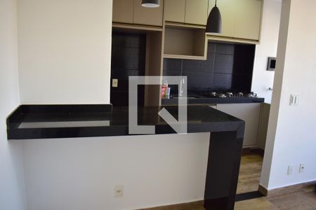 Detalhe da cozinha de apartamento para alugar com 2 quartos, 49m² em Campos Elísios, Ribeirão Preto