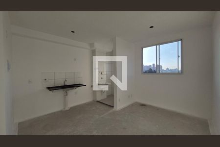 Sala de apartamento à venda com 2 quartos, 37m² em Campestre, Santo André