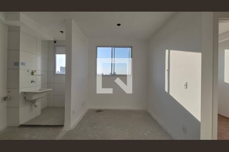 Sala de apartamento à venda com 2 quartos, 37m² em Campestre, Santo André