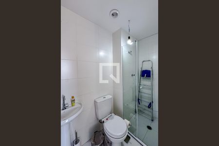 Banheiro da Suíte de apartamento para alugar com 1 quarto, 25m² em Alto da Mooca, São Paulo