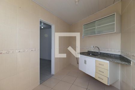 Cozinha de kitnet/studio para alugar com 1 quarto, 20m² em Vila Valparaíso, Santo André