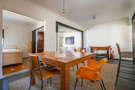 Sala/Cozinha de apartamento para alugar com 1 quarto, 72m² em Pompeia, São Paulo