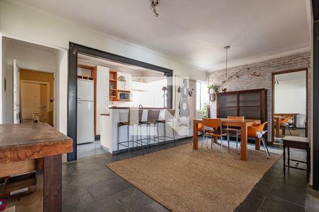 Sala/Cozinha de apartamento para alugar com 1 quarto, 72m² em Pompeia, São Paulo