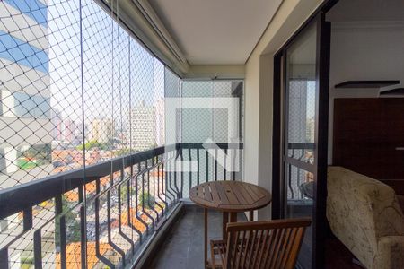 Varanda de apartamento à venda com 3 quartos, 95m² em Chácara Santo Antônio (zona Sul), São Paulo