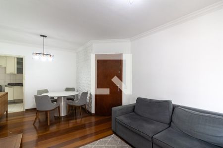 Sala de Estar de apartamento à venda com 3 quartos, 95m² em Chácara Santo Antônio (zona Sul), São Paulo
