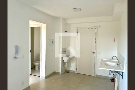 Sala/Cozinha de apartamento para alugar com 2 quartos, 32m² em Parque Novo Mundo, Guarulhos