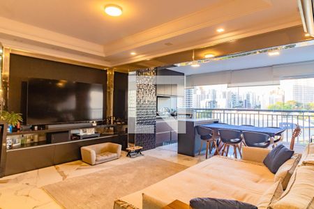 Sala de apartamento à venda com 2 quartos, 87m² em Jardim Prudência, São Paulo