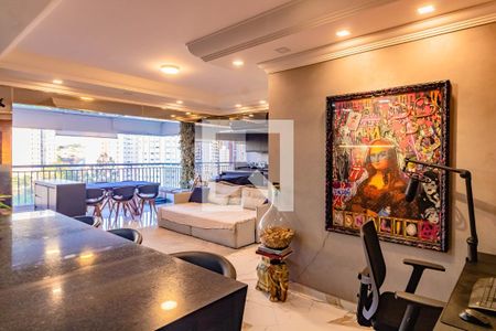 Sala de apartamento à venda com 2 quartos, 87m² em Jardim Prudência, São Paulo