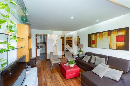 Sala de apartamento à venda com 3 quartos, 100m² em Buritis, Belo Horizonte