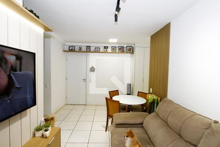 Sala de apartamento à venda com 2 quartos, 54m² em Buritis, Belo Horizonte