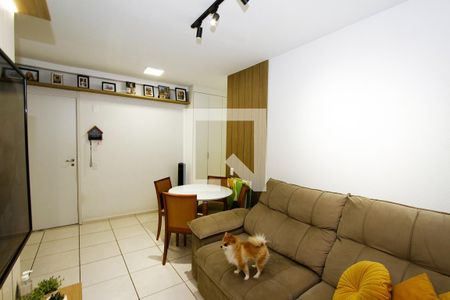 Sala de apartamento à venda com 2 quartos, 54m² em Buritis, Belo Horizonte