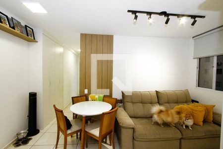 Sala de apartamento à venda com 2 quartos, 54m² em Buritis, Belo Horizonte