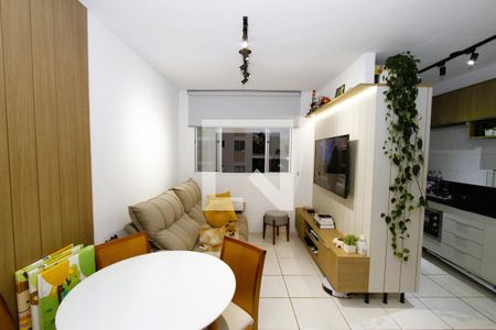 Sala de apartamento à venda com 2 quartos, 54m² em Buritis, Belo Horizonte