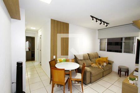 Sala de apartamento à venda com 2 quartos, 54m² em Buritis, Belo Horizonte