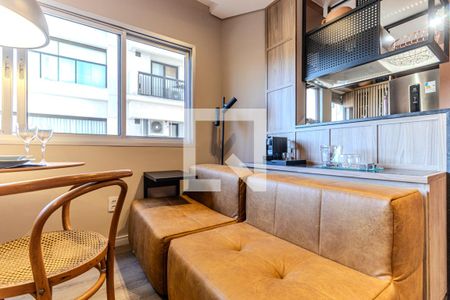 Sala de apartamento à venda com 1 quarto, 45m² em Santa Cecilia, São Paulo