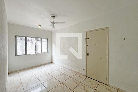 Sala de apartamento para alugar com 1 quarto, 58m² em José Menino, Santos