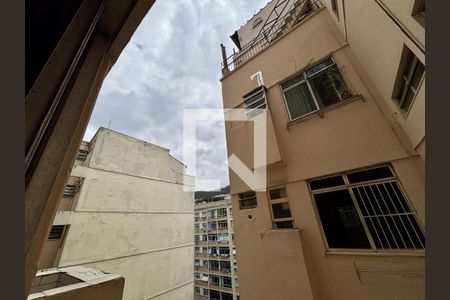Vista da Sala de apartamento à venda com 1 quarto, 40m² em Copacabana, Rio de Janeiro