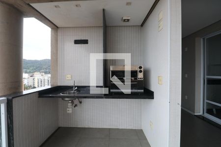 Varanda de apartamento para alugar com 3 quartos, 135m² em Balneario Cidade Atlantica, Guarujá