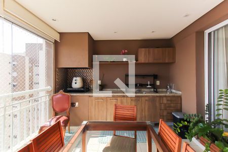 Varanda da Sala de apartamento à venda com 3 quartos, 146m² em Belenzinho, São Paulo