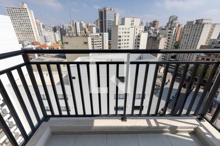 Varanda da Sala de apartamento para alugar com 2 quartos, 40m² em Campos Elíseos, São Paulo
