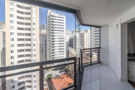 Sacada de apartamento à venda com 3 quartos, 177m² em Paraíso, São Paulo