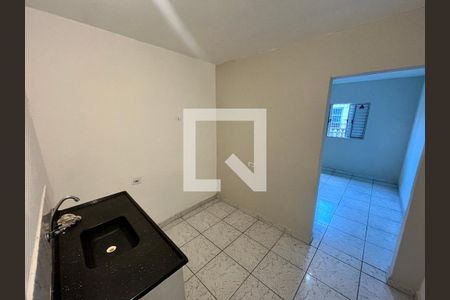 Sala/Cozinha de casa para alugar com 1 quarto, 35m² em Vila Renato, São Paulo