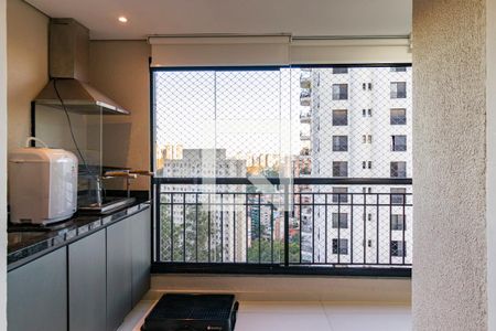 Varanda da Sala de apartamento à venda com 2 quartos, 70m² em Jardim Parque Morumbi, São Paulo
