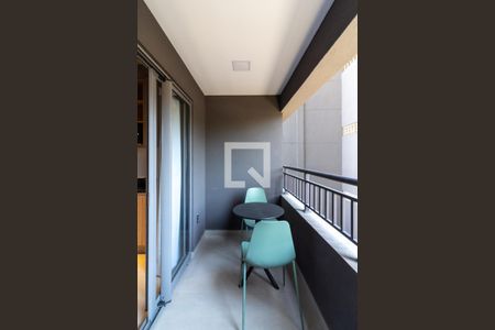 Varanda/Studio de kitnet/studio para alugar com 1 quarto, 21m² em Jardim das Acacias, São Paulo