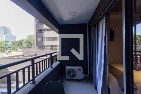 Varanda/Studio de kitnet/studio para alugar com 1 quarto, 21m² em Jardim das Acacias, São Paulo