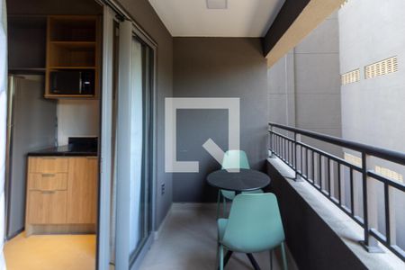 Varanda/Studio de kitnet/studio para alugar com 1 quarto, 21m² em Jardim das Acacias, São Paulo