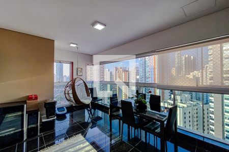 Varanda da Sala de apartamento à venda com 2 quartos, 92m² em Vila Regente Feijó, São Paulo