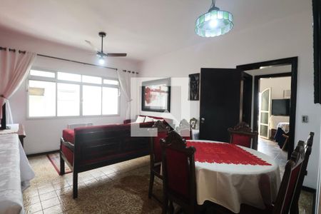 Sala de apartamento para alugar com 3 quartos, 103m² em Jardim Tres Marias, Guarujá