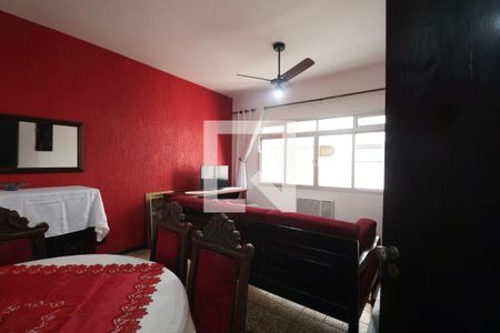 Sala de apartamento para alugar com 3 quartos, 103m² em Jardim Tres Marias, Guarujá