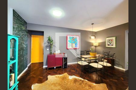 Sala de apartamento para alugar com 3 quartos, 98m² em Indianópolis, São Paulo