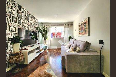 Sala de apartamento para alugar com 3 quartos, 98m² em Indianópolis, São Paulo