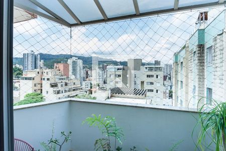 Varanda da Sala de apartamento para alugar com 4 quartos, 300m² em Serra, Belo Horizonte