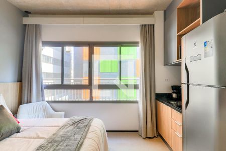 Studio de kitnet/studio para alugar com 1 quarto, 20m² em Jardim das Acacias, São Paulo